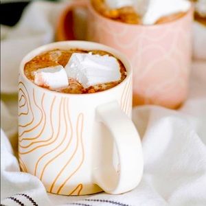 Set of 2 Whitney Kerney Ceramic Mugs